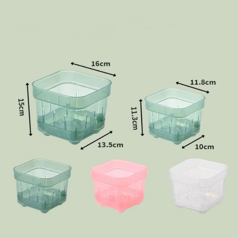 Home Office With View - Square Root View Planter Pot Breathable