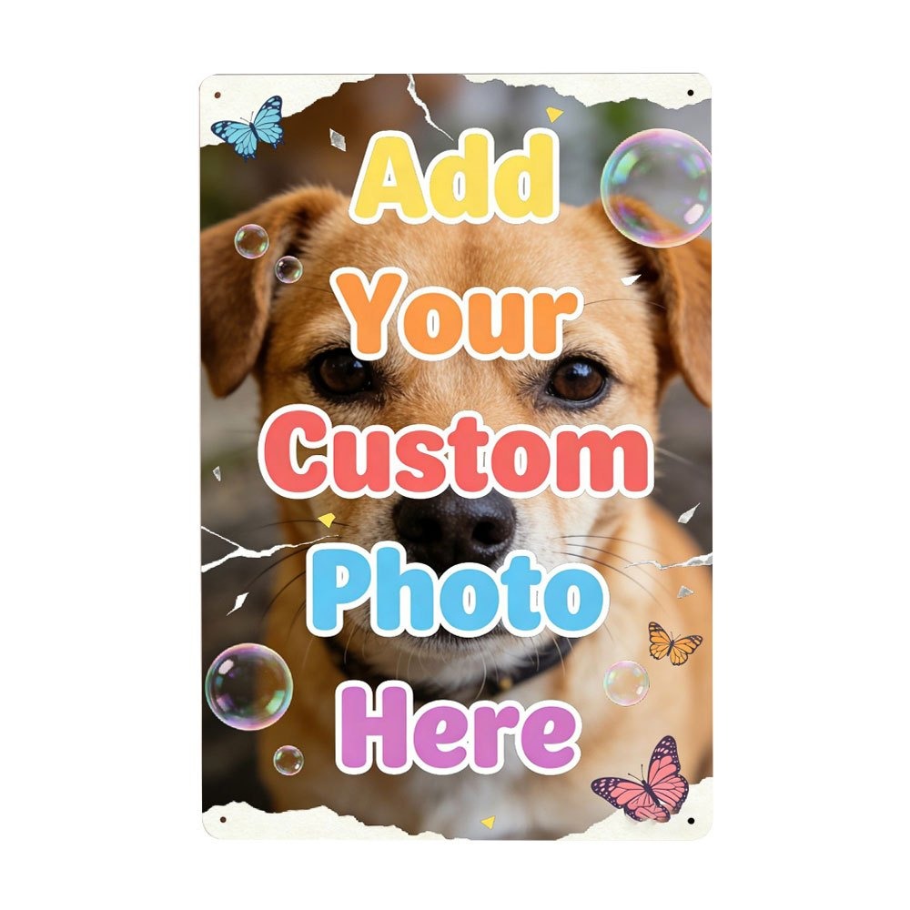 Home Office Design - 20x30cm 8x12Inch Multi Pattern Customizable Metal