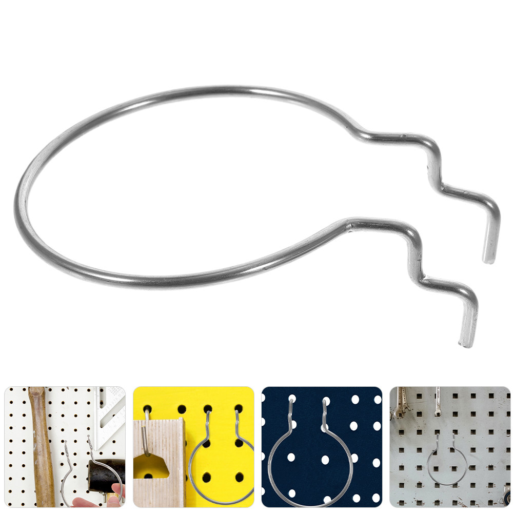 Home Office Design - 8pcs Heavy Duty Metal Pegboard Hooks