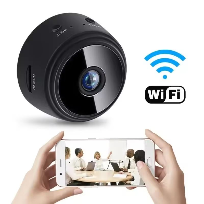 Home Office With View - Mini WiFi Camera 1080P HD Wireless