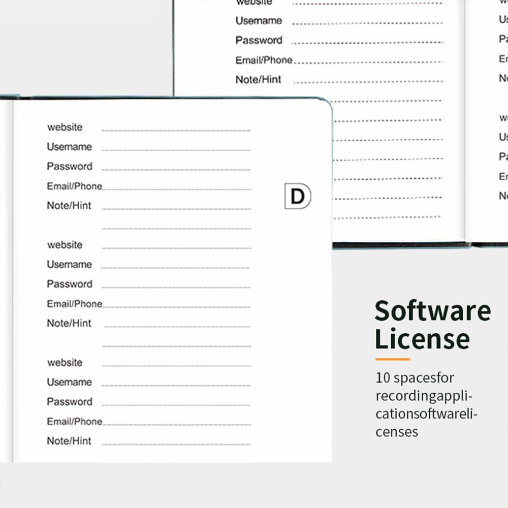 Alphabetical Tabs B6 Password  - مراجعة Address Home Office وسعره