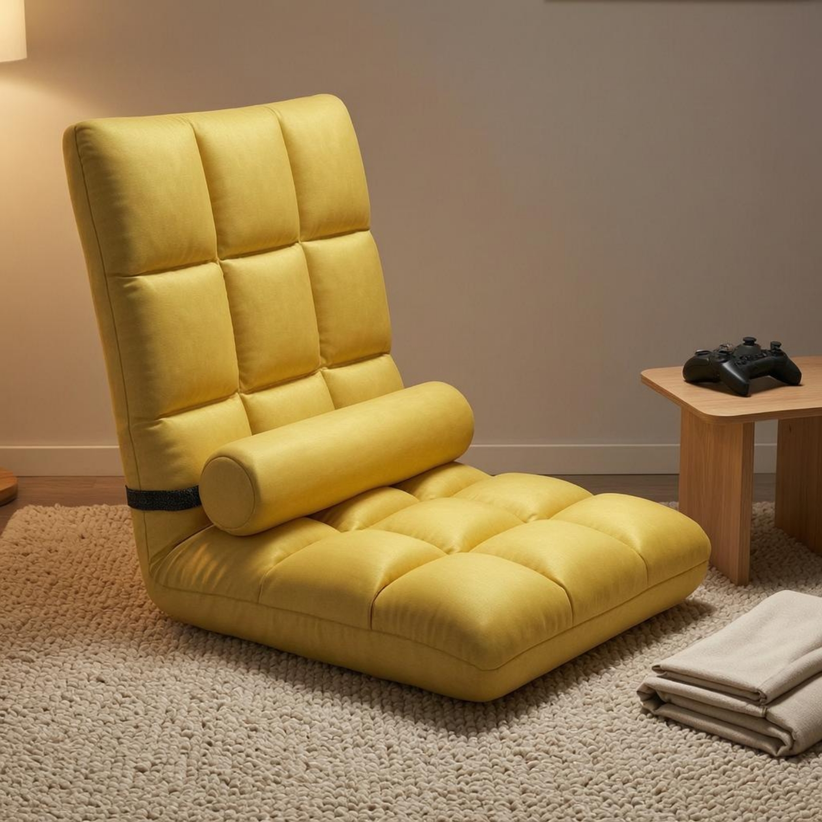 Padded Floor Lounge Chair Quil - مراجعة Home Office Design وسعره