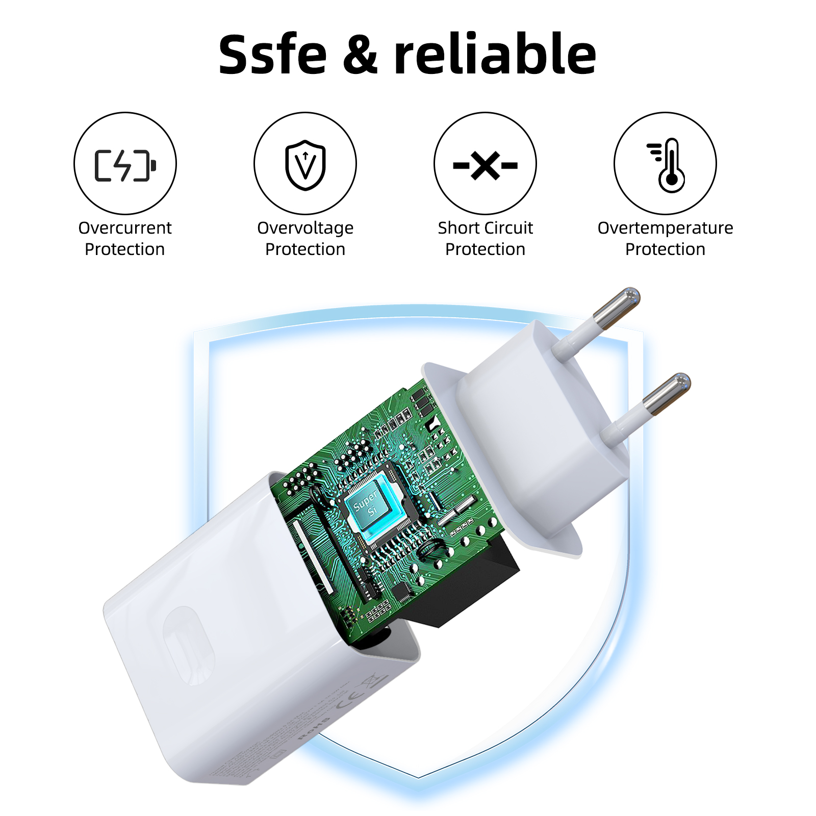 EU 18W QC3.0 Fast USB Wall Cha - مراجعة Home Office Vivo وسعره