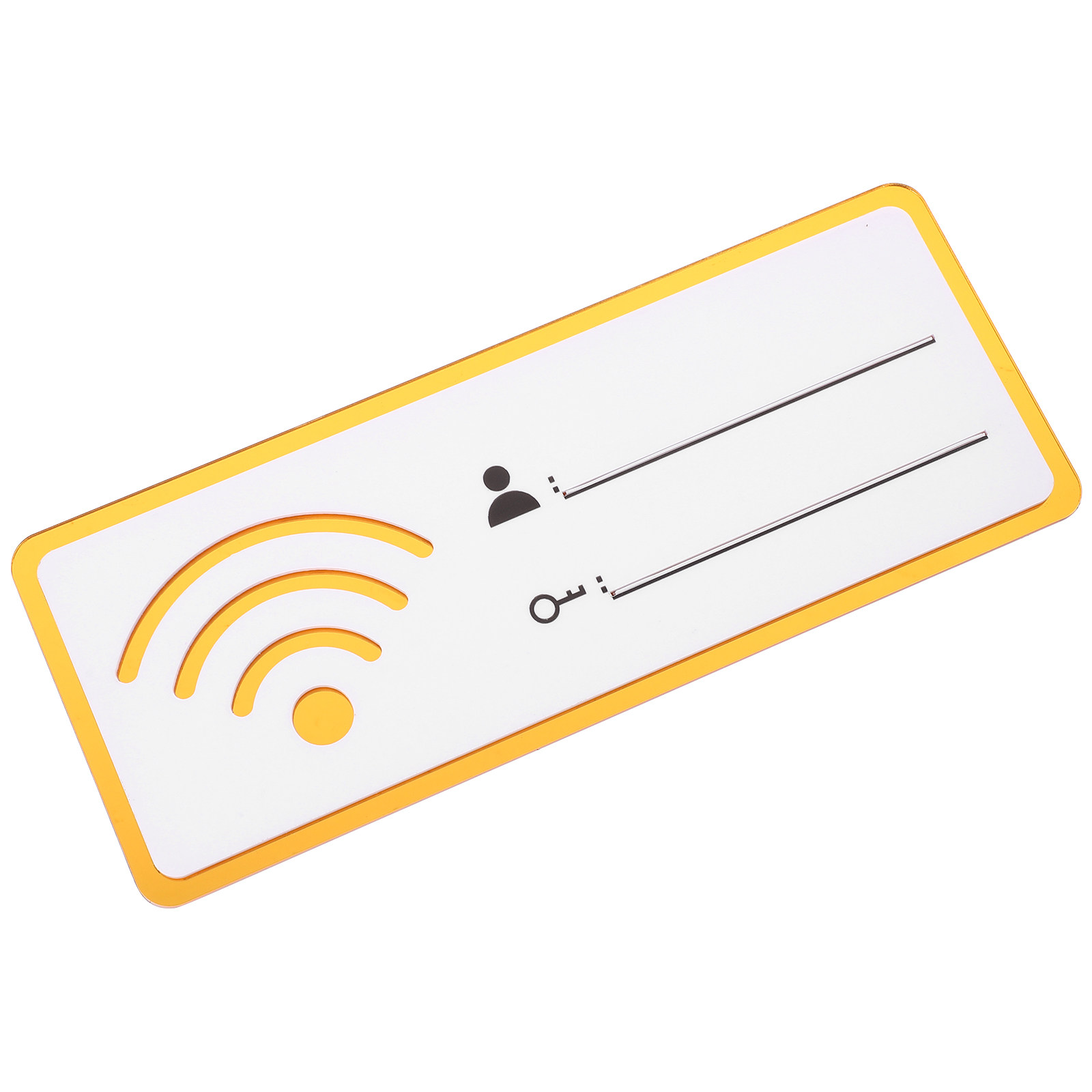 Acrylic WiFi Password Sign Wal - مراجعة Home Office Updates وسعره