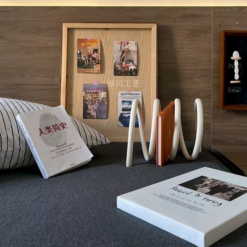 Creative Minimalist Metal Maga - مراجعة Home Office With Bookshelves وسعره