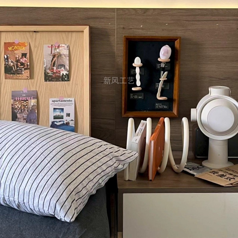 Creative Minimalist Metal Maga - مراجعة Home Office With Bookshelves وسعره
