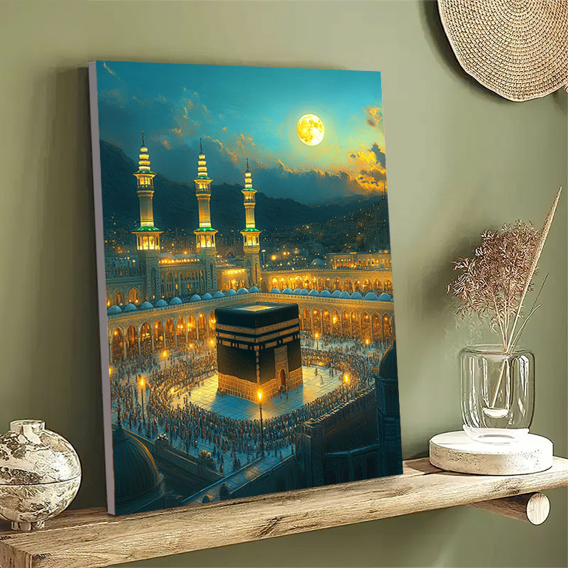 Frameless Canvas Painting: Isl - مراجعة Home Office With View وسعره