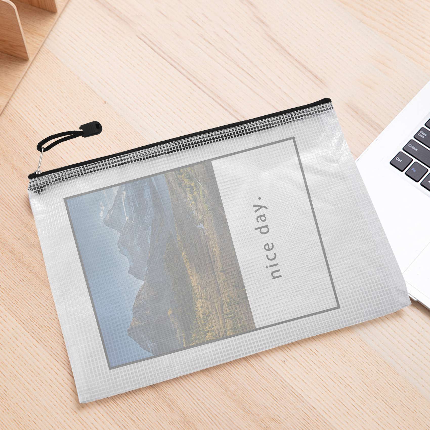 20Pcs B5 Zipper Document Pouch - مراجعة Home Office Bagas وسعره