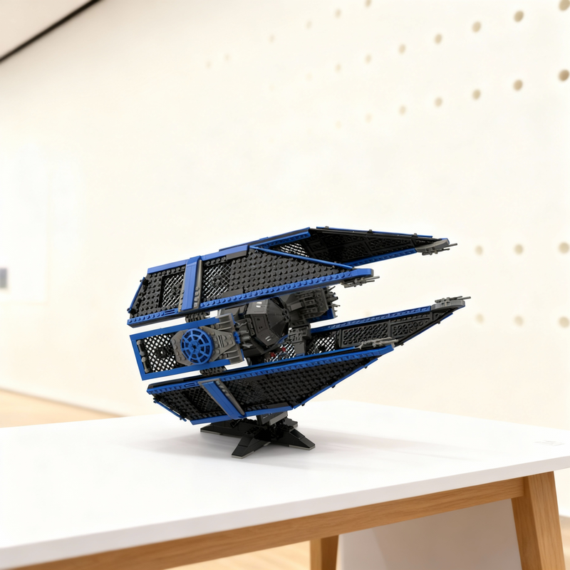 871pcs MOC UCS TIE Interceptor - مراجعة Home Office Updates وسعره