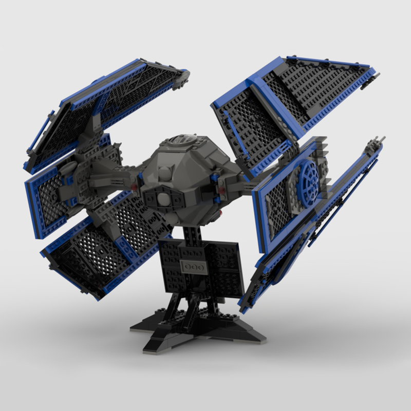 871pcs MOC UCS TIE Interceptor - مراجعة Home Office Updates وسعره