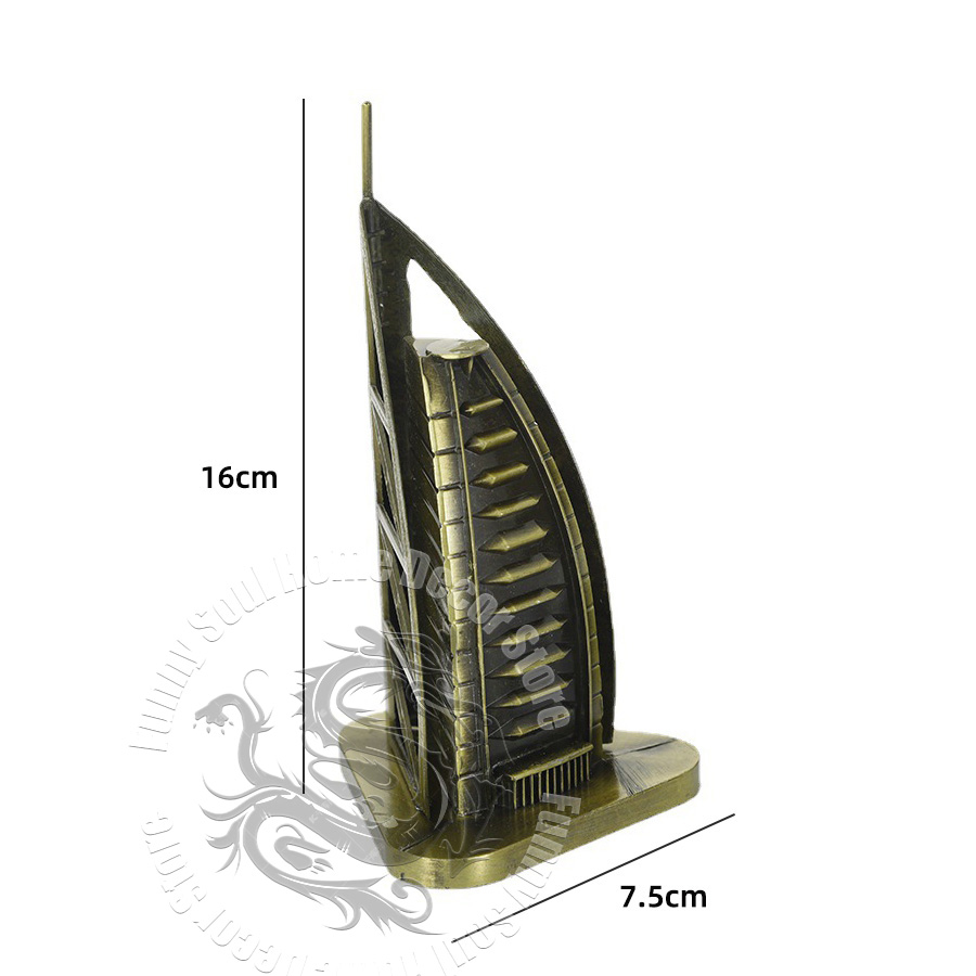 Metal Burj Al Arab Dubai Luxur - مراجعة Home Office Dubai وسعره