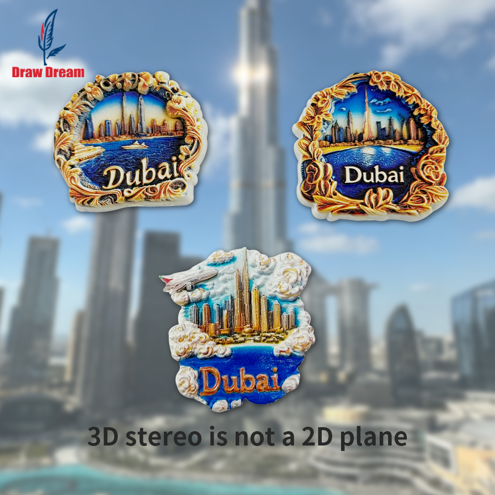 1Pc Dubai Creative 3D Refriger - مراجعة Home Office Dubai وسعره