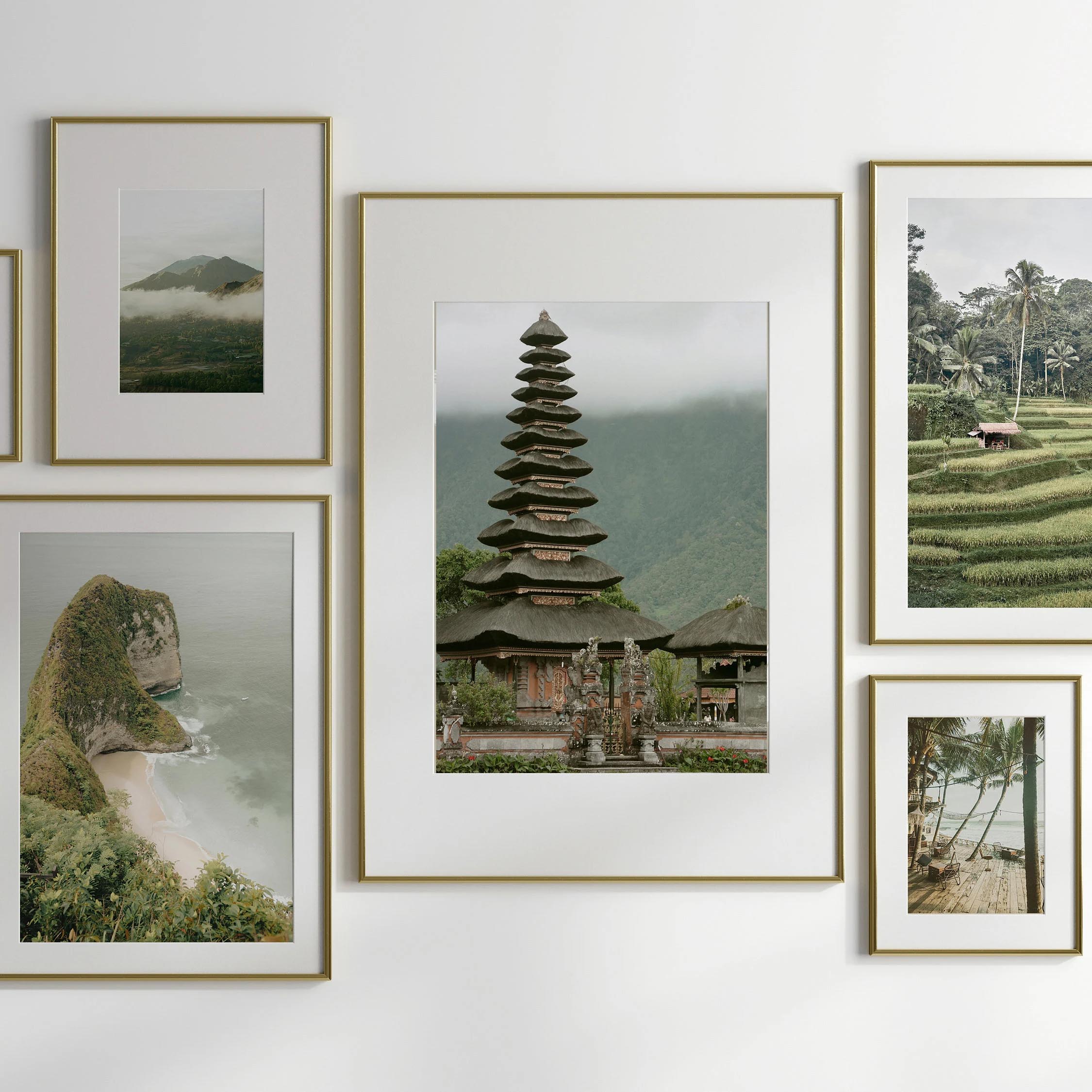 1pc Bali Canvas Art Print - Se - مراجعة Home Office Bali وسعره