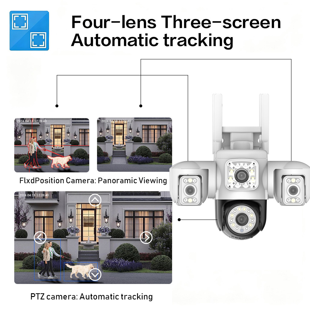 8K 15MP WiFi Camera Outdoor Fo - مراجعة Home Office With View وسعره
