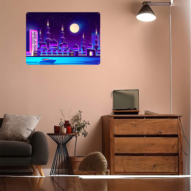 Synthwave Neon City Dubai Meta - مراجعة Home Office Dubai وسعره