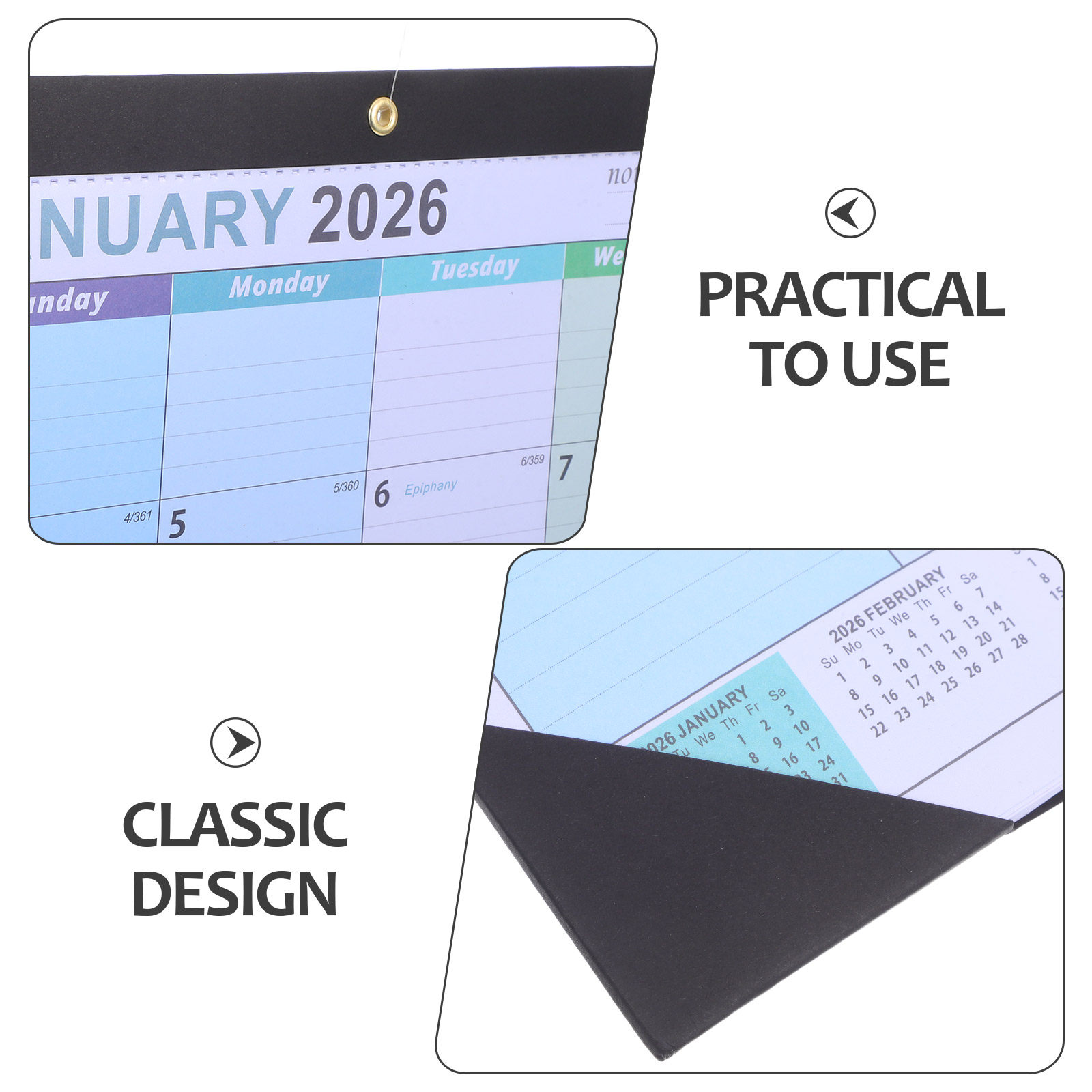 Wall Calendar 2026 18-Month Ha - مراجعة Home Office Layout وسعره
