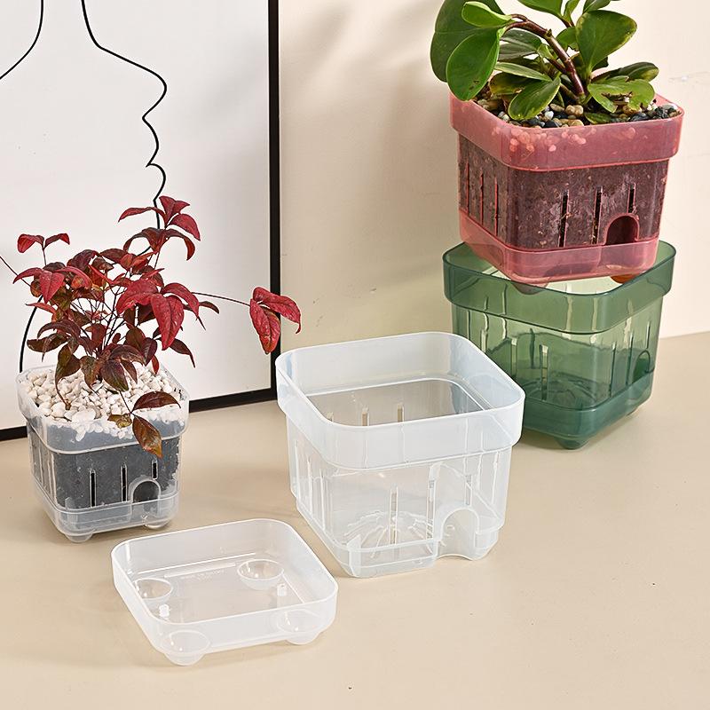 Square Root View Planter Pot B - مراجعة Home Office With View وسعره