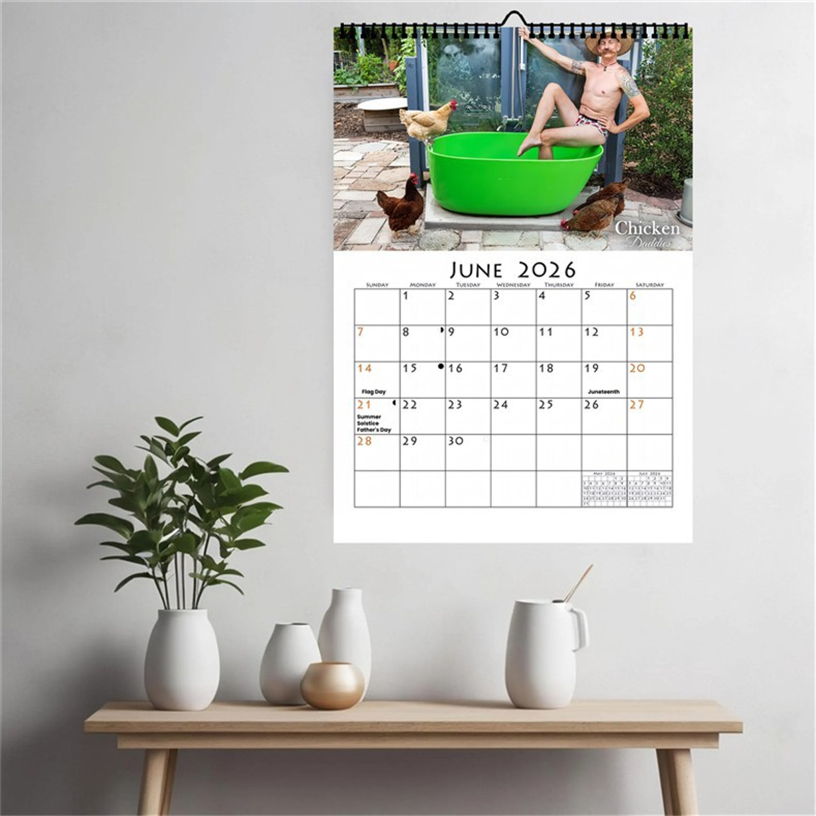 2026 Funny Chicken Daddy Wall  - مراجعة Home Office Design وسعره