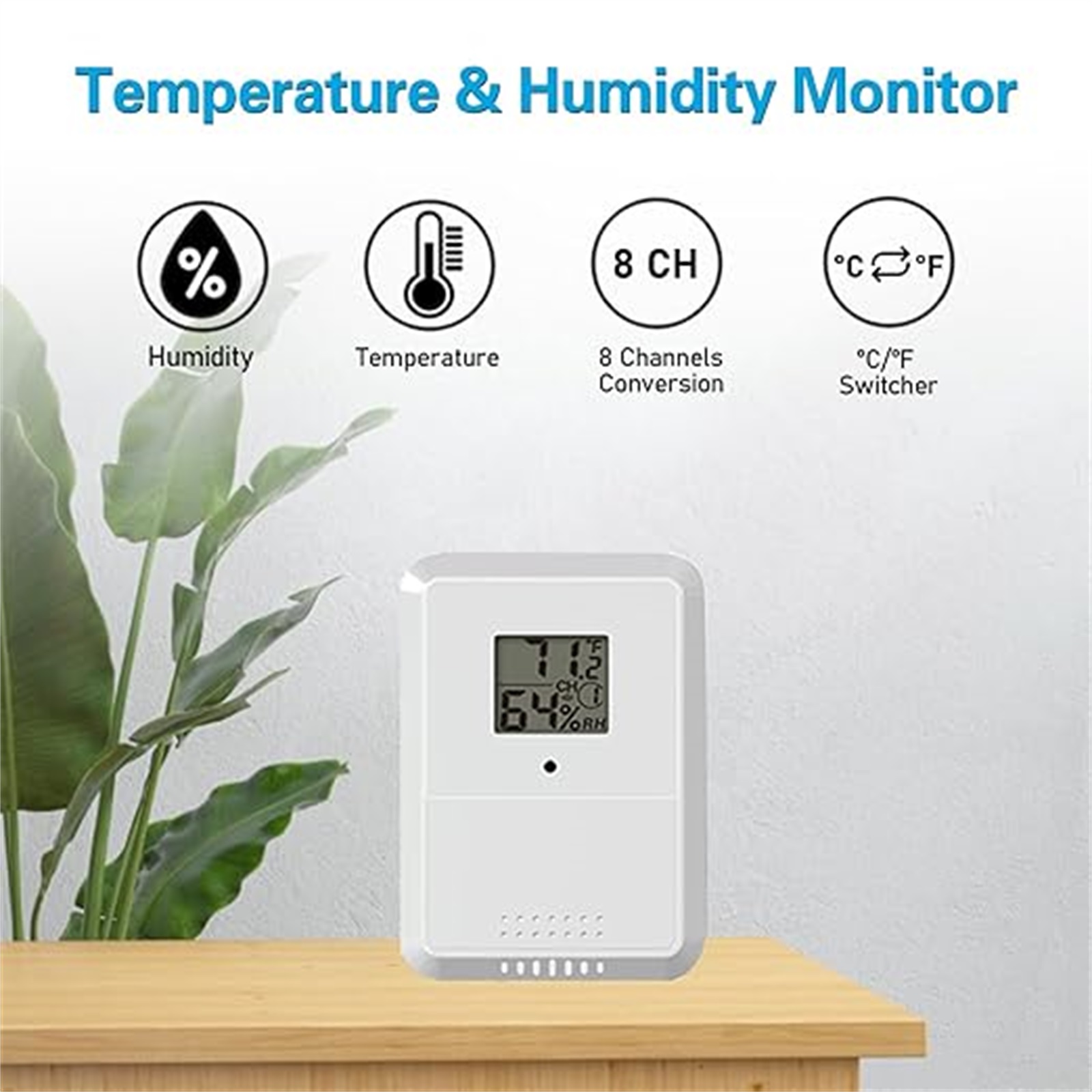 Wireless Temperature & Humidit - مراجعة Home Office Updates وسعره