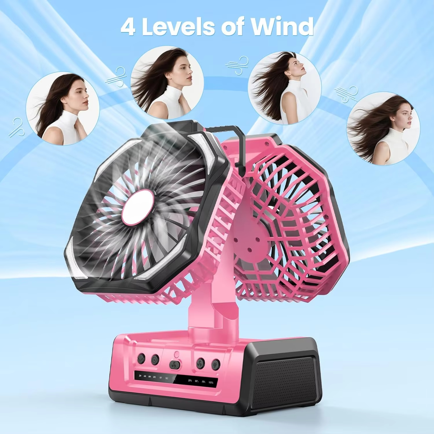 Portable Oscillating Fan Batte - مراجعة Home Office Layout وسعره