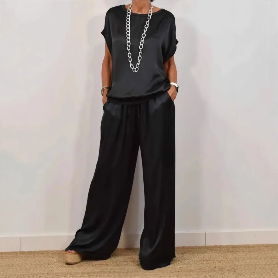 Women Casual O Neck Solid Colo - مراجعة Home Office 2024 وسعره