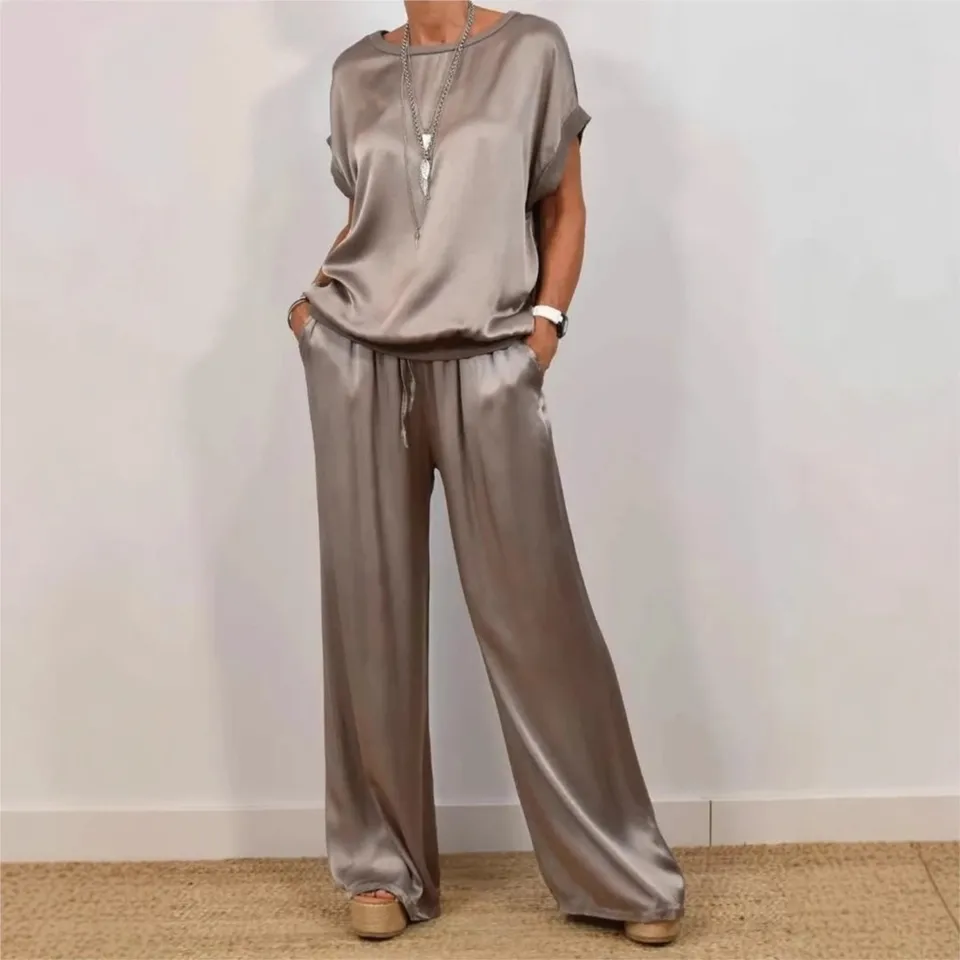 Women Casual O Neck Solid Colo - مراجعة Home Office 2024 وسعره