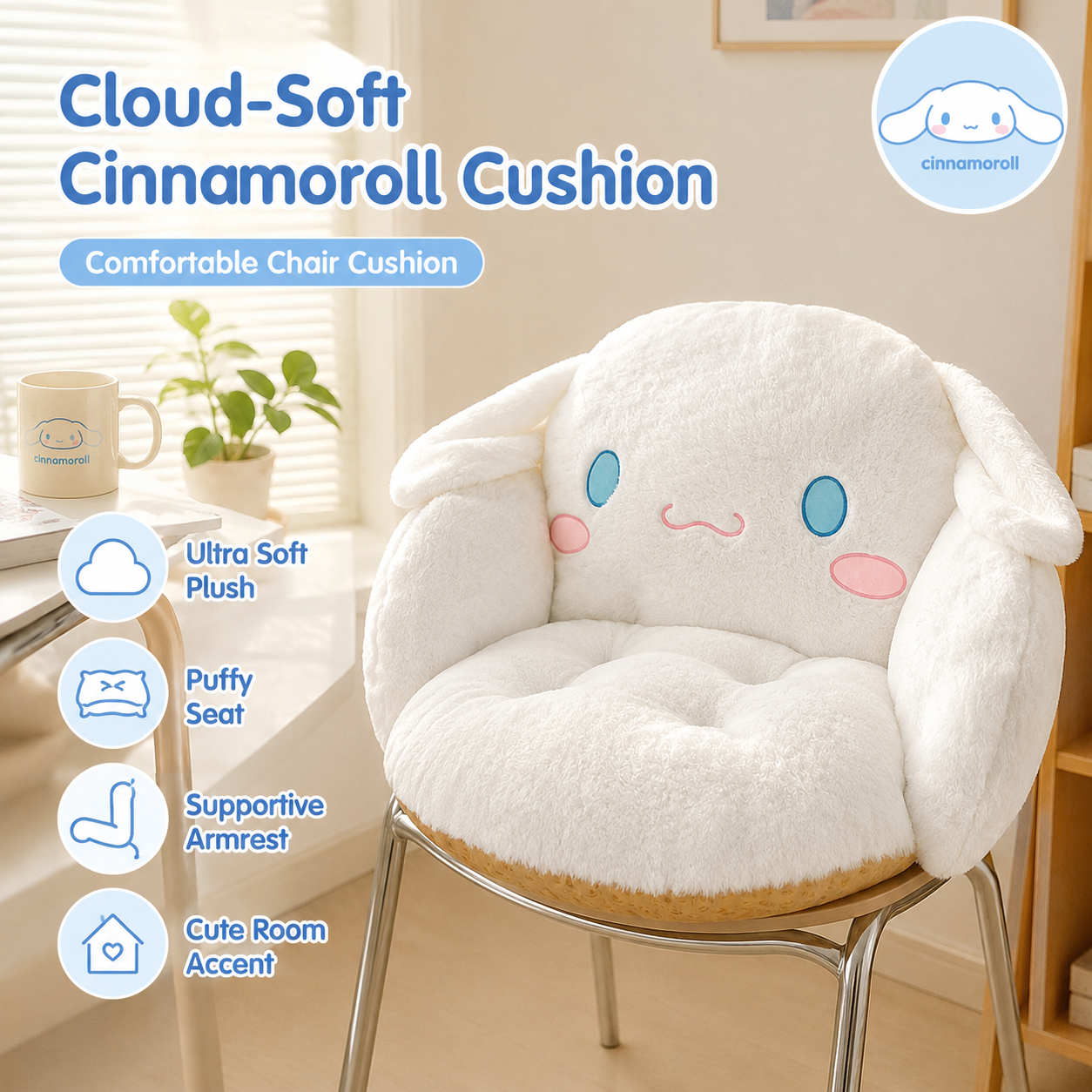 Sanrio Cinnamoroll My Melody K - مراجعة Home Office With Sofa وسعره
