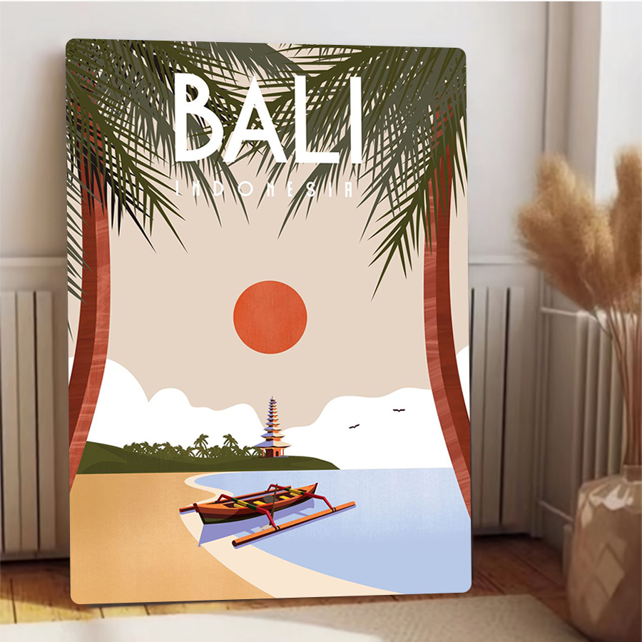 Bali Indonesia Scenery Metal W - مراجعة Home Office Bali وسعره