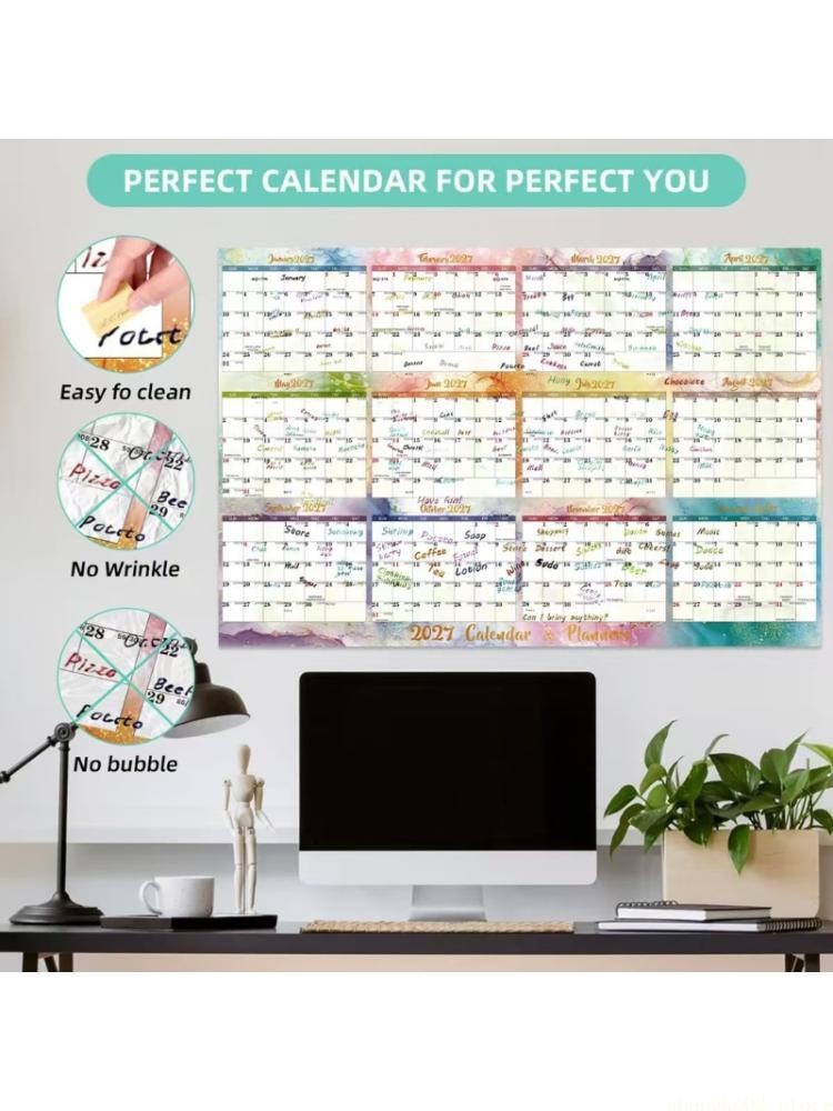 2026 Double Sided Erasable Cal - مراجعة Home Office With View وسعره