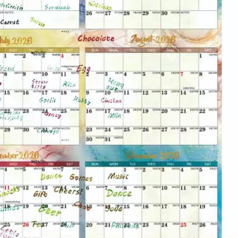 2026 Double Sided Erasable Cal - مراجعة Home Office With View وسعره