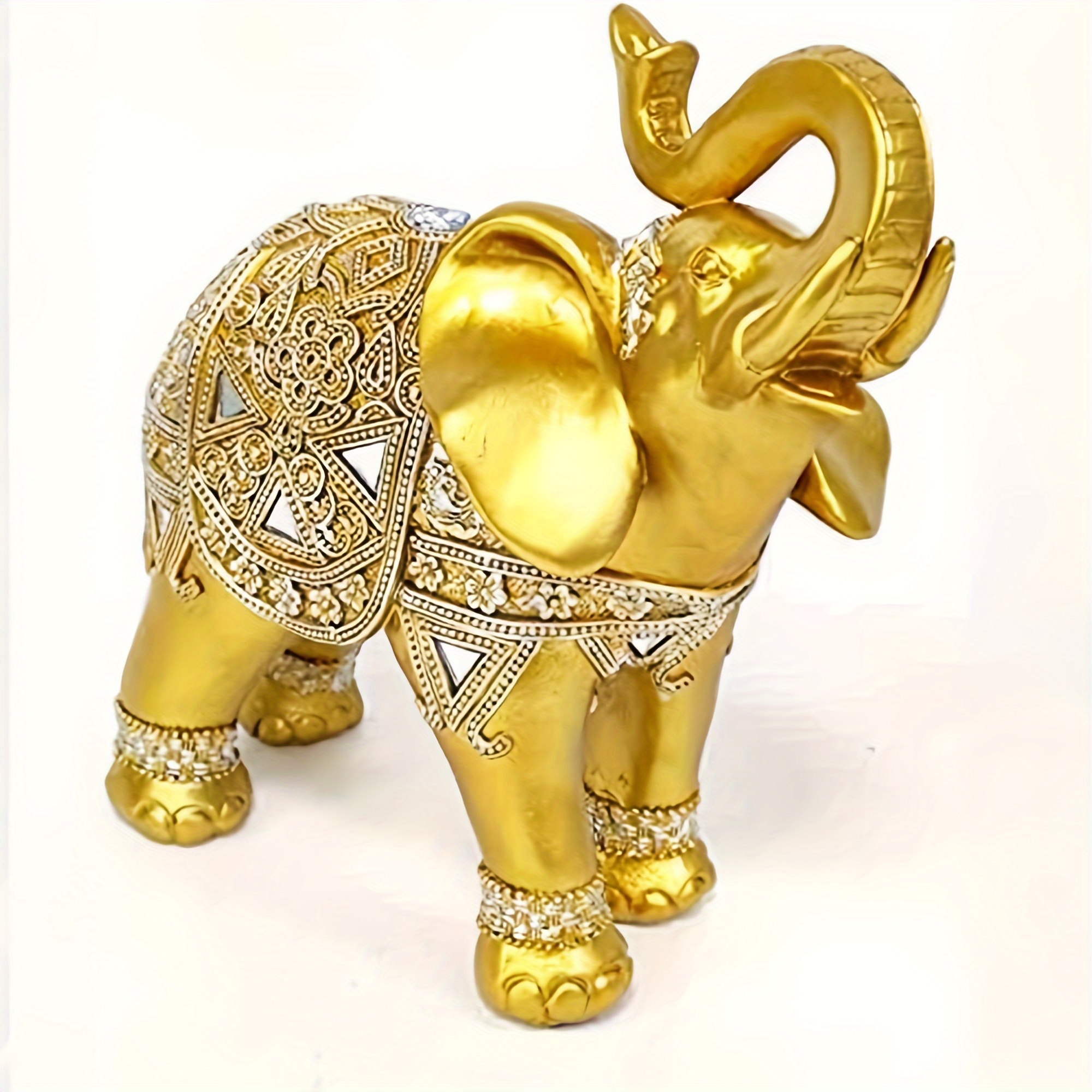 9 Inch Elephant Statue Figurin - مراجعة Home Office Design وسعره