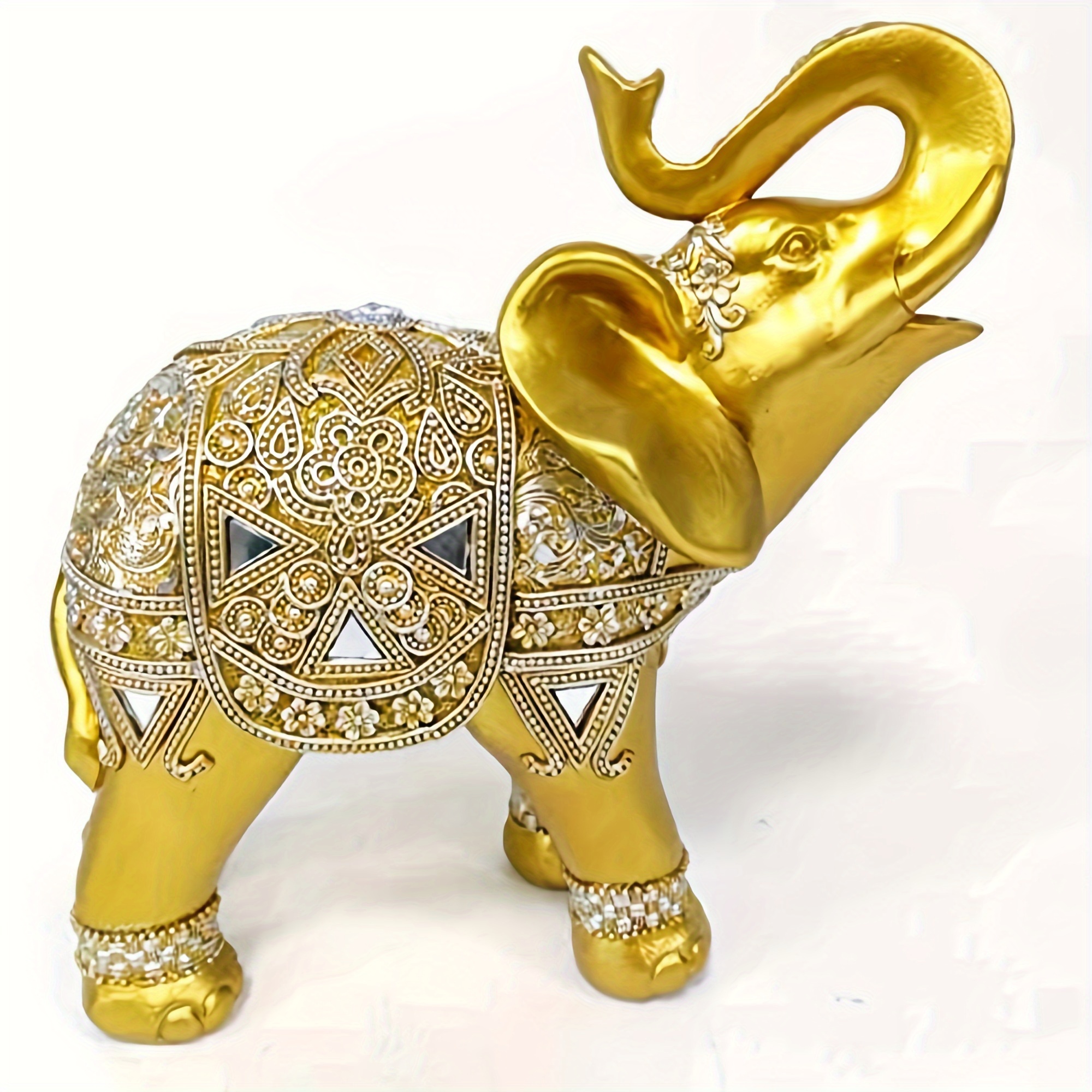 9 Inch Elephant Statue Figurin - مراجعة Home Office Design وسعره