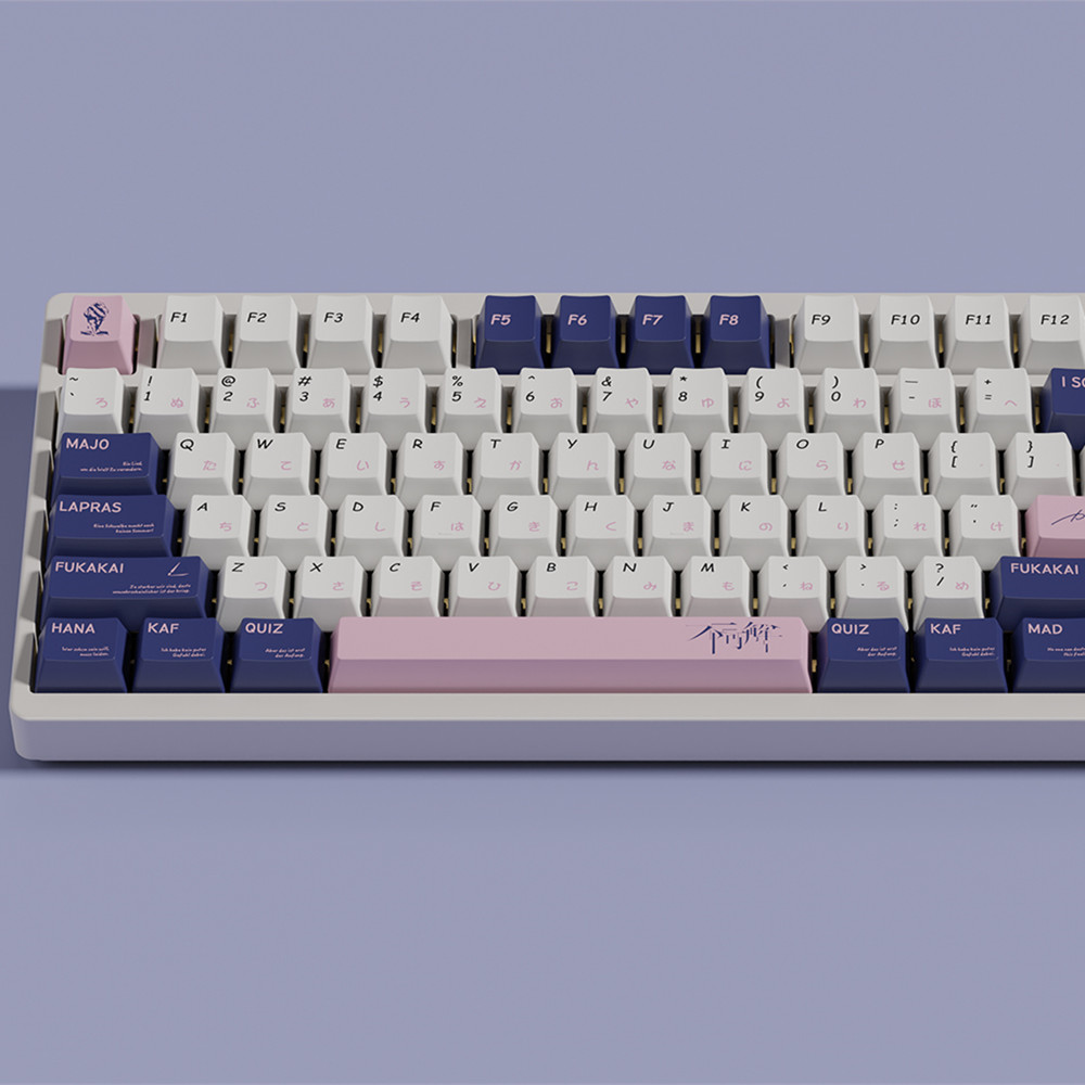 Custom Kaf Keys PBT Keycaps Ch - مراجعة Home Office Layout وسعره