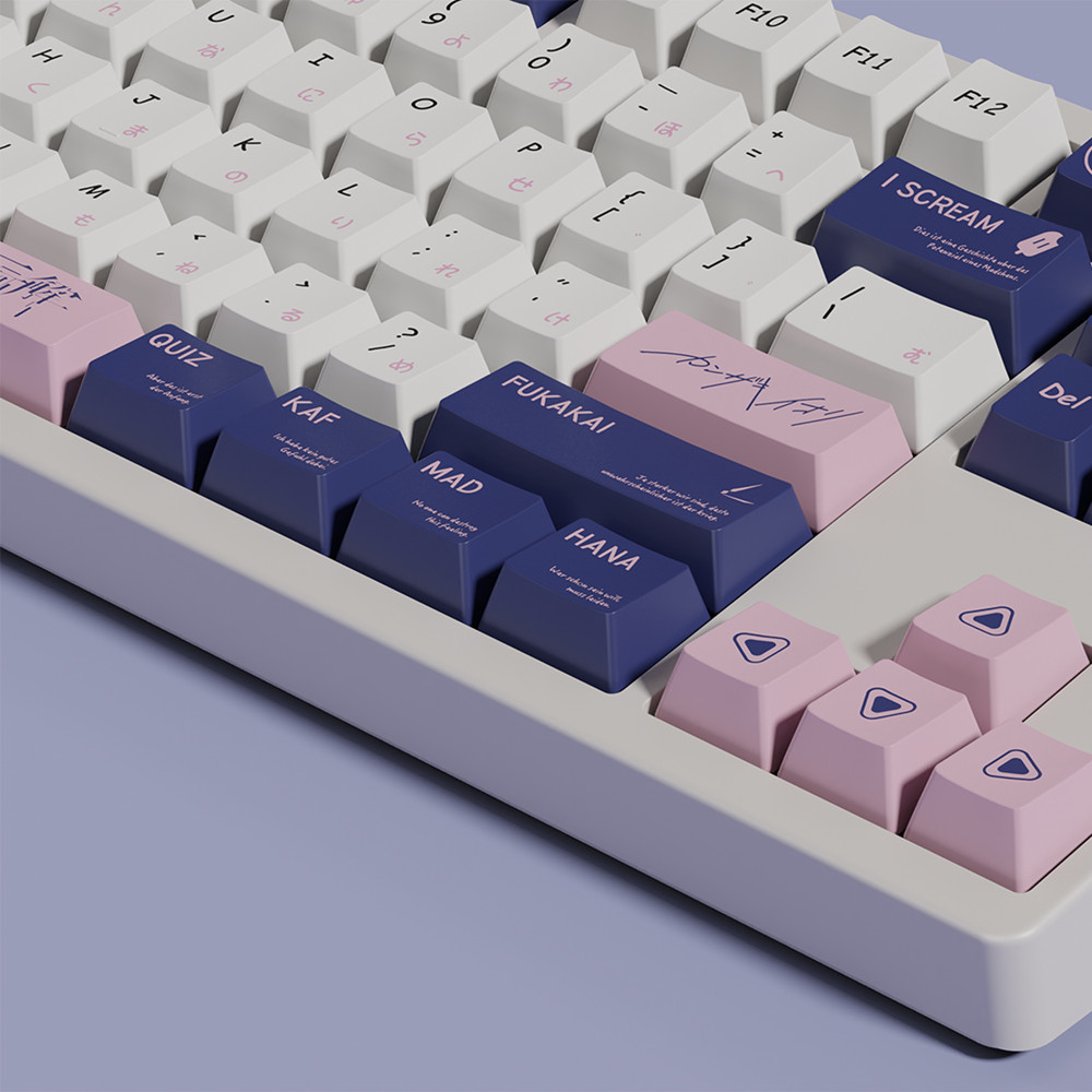 Custom Kaf Keys PBT Keycaps Ch - مراجعة Home Office Layout وسعره