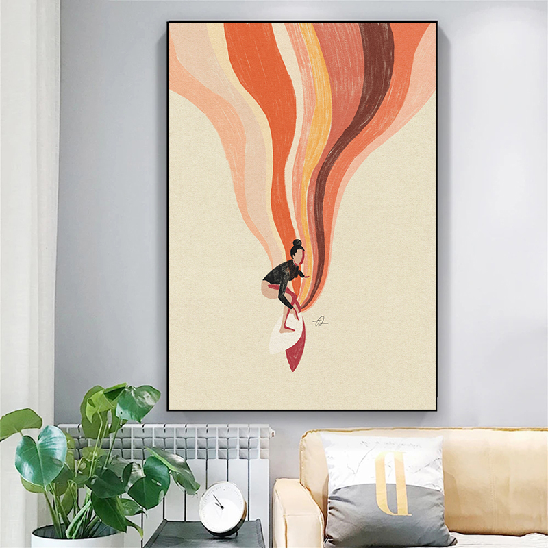 Nordic Minimalistic Art Surfin - مراجعة Home Office Youtube وسعره