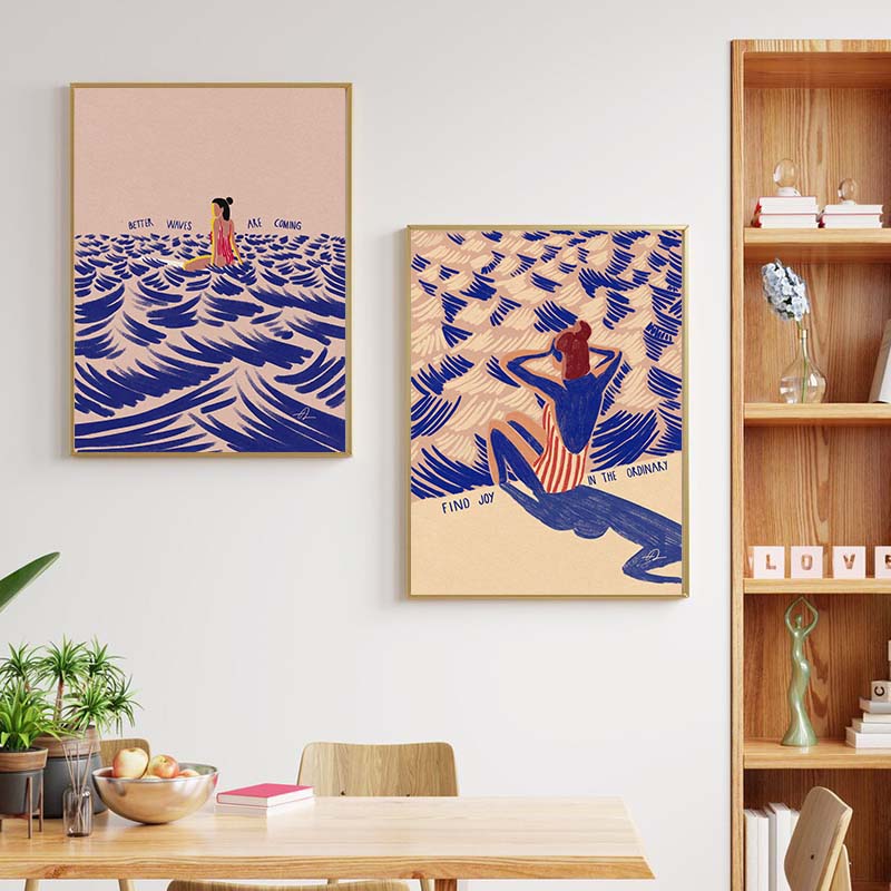 Nordic Minimalistic Art Surfin - مراجعة Home Office Youtube وسعره