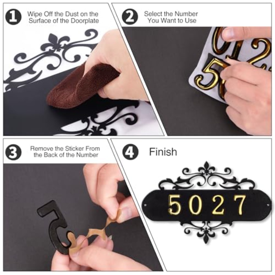 House Numbers for Outside, Met - مراجعة Address Home Office وسعره