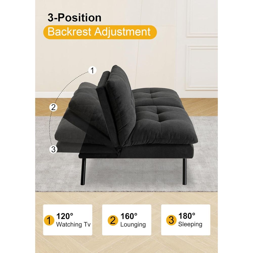 Adjustable Backrest Sleeper So - مراجعة Home Office With Sofa وسعره