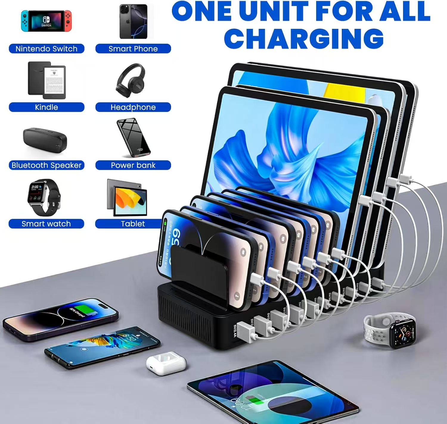100W Multi-Functional Charger  - مراجعة Home Office Vivo وسعره
