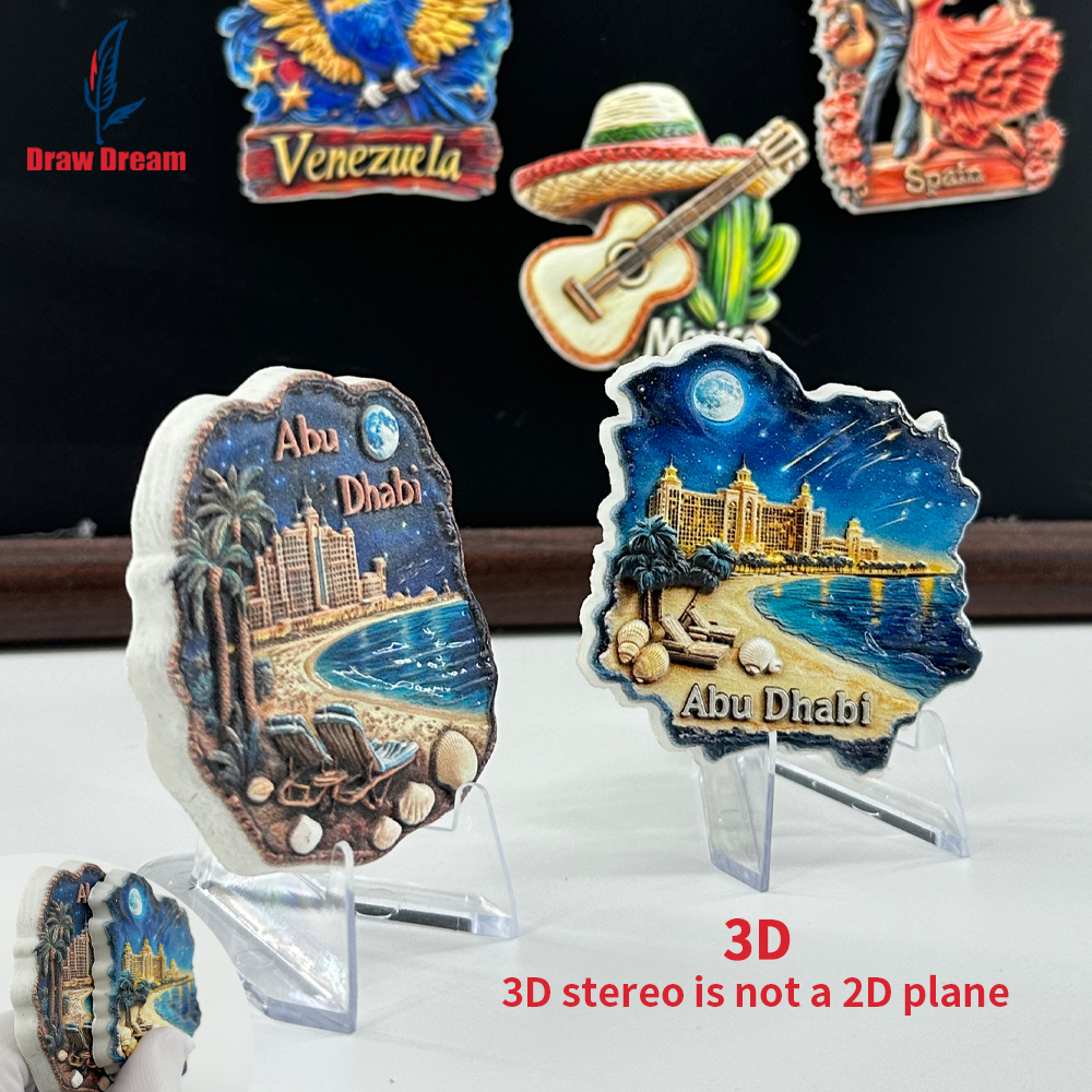 1Pc Dubai Creative 3D Refriger - مراجعة Home Office Dubai وسعره