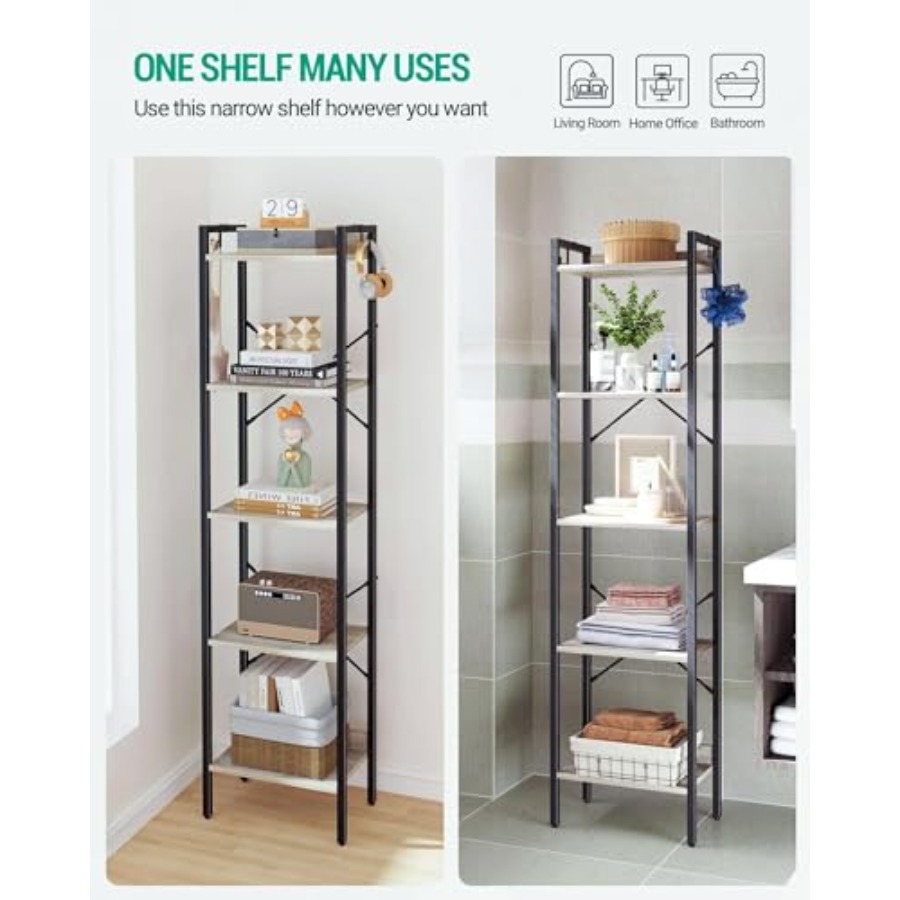 Bookshelf, Book Shelf, Industr - مراجعة Home Office With Bookshelves وسعره