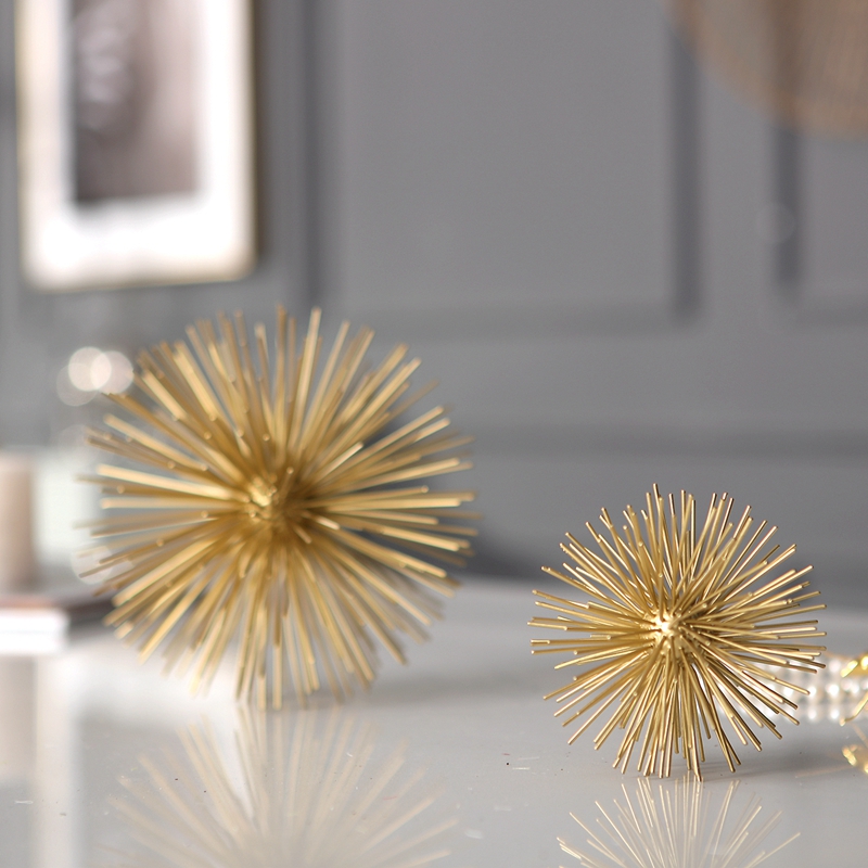 Modern Golden Geometric Metal  - مراجعة Home Office Layout وسعره