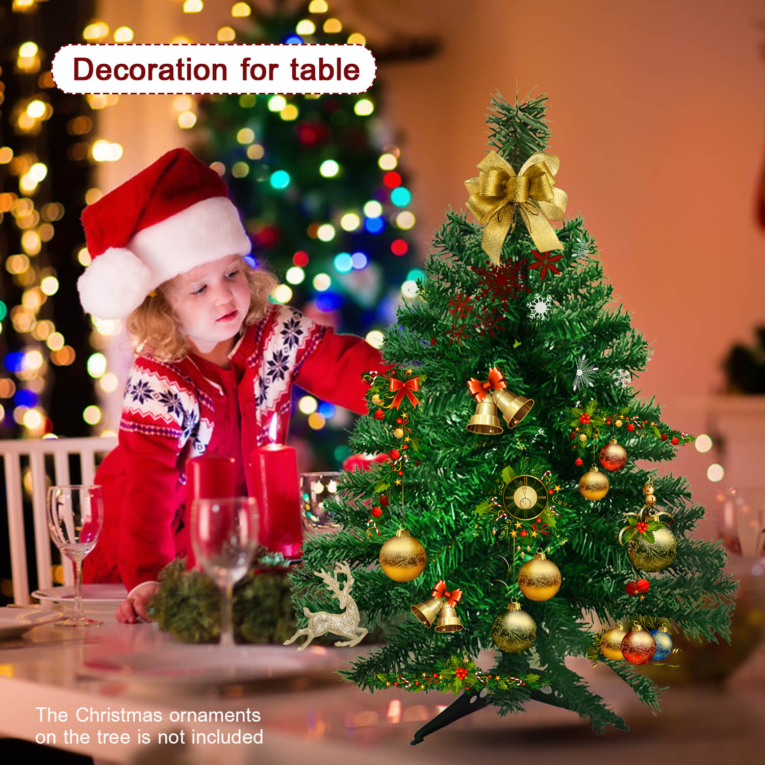 Small Artificial Christmas Tre - مراجعة Home Office 2024 وسعره