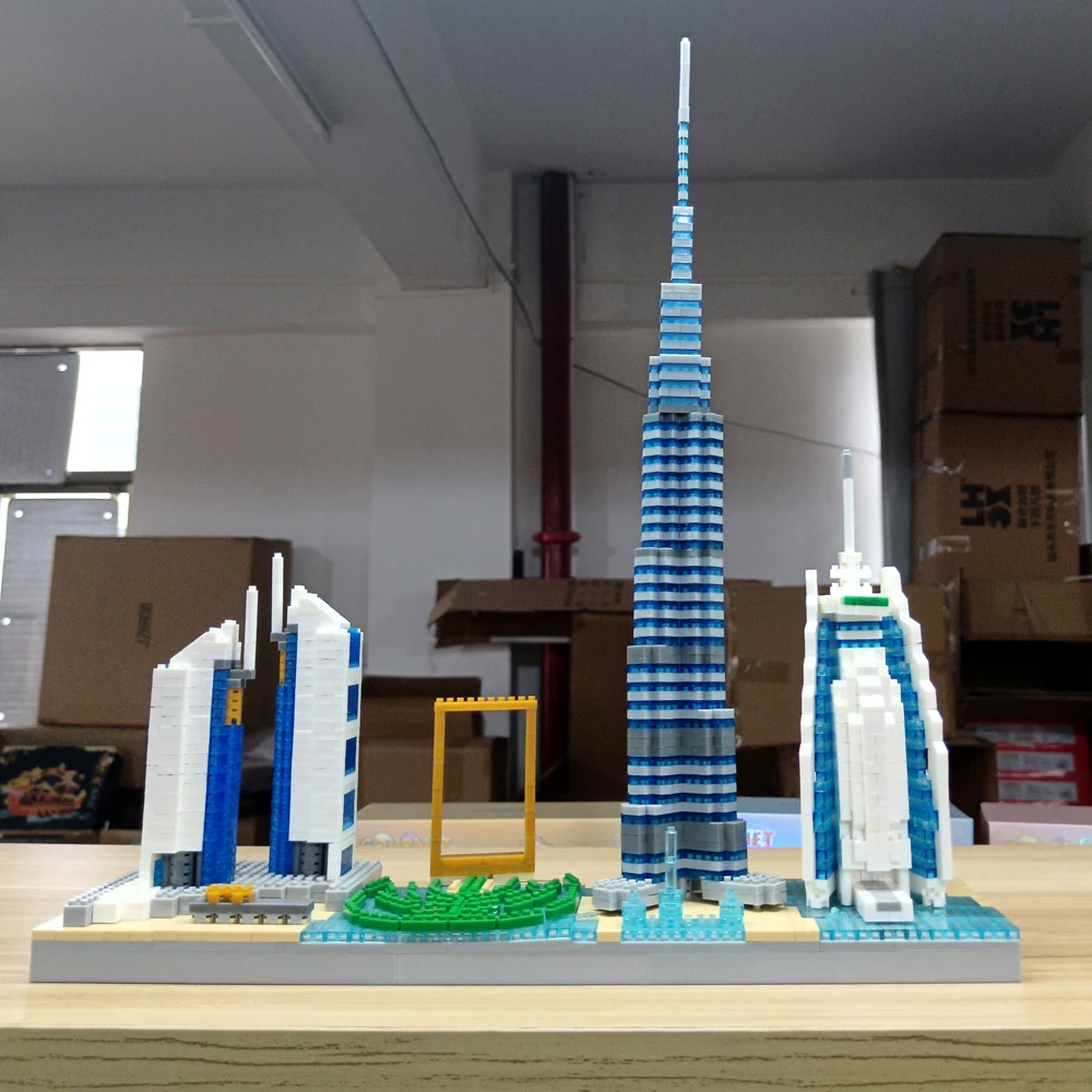 3D Dubai City Skyline Eiffel T - مراجعة Home Office Dubai وسعره