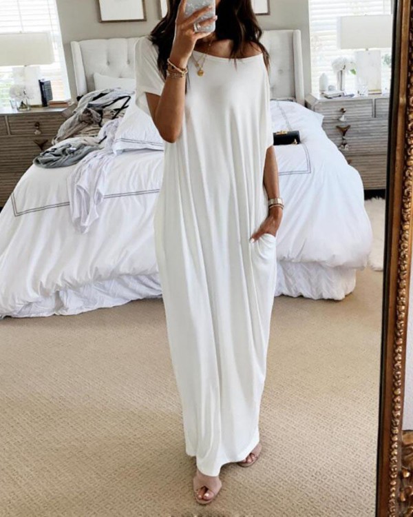 Women's Home Long Dress Summer - مراجعة Home Office 2024 وسعره
