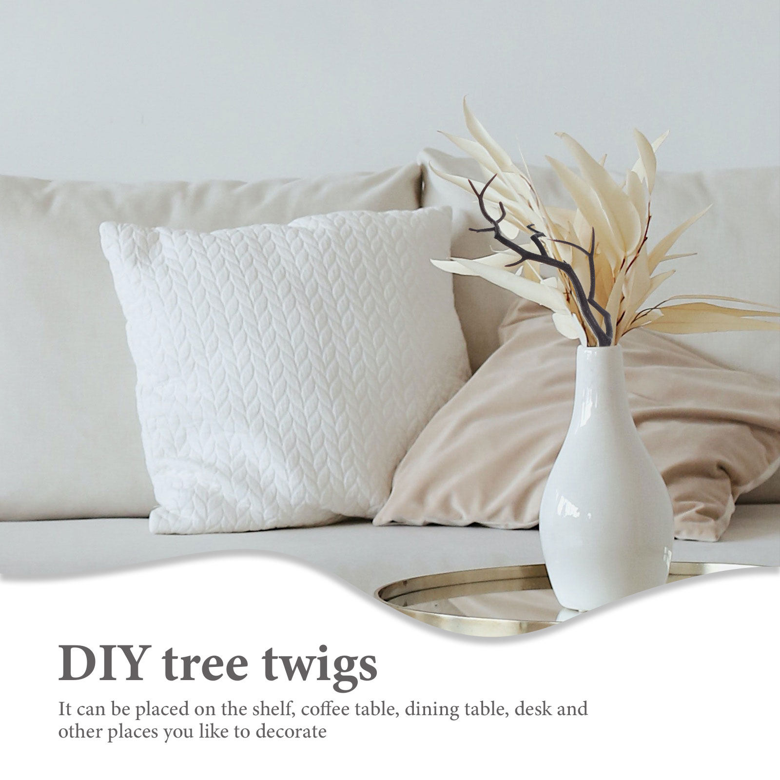 10Pcs Fake Antler Shaped Tree  - مراجعة Home Office Layout وسعره