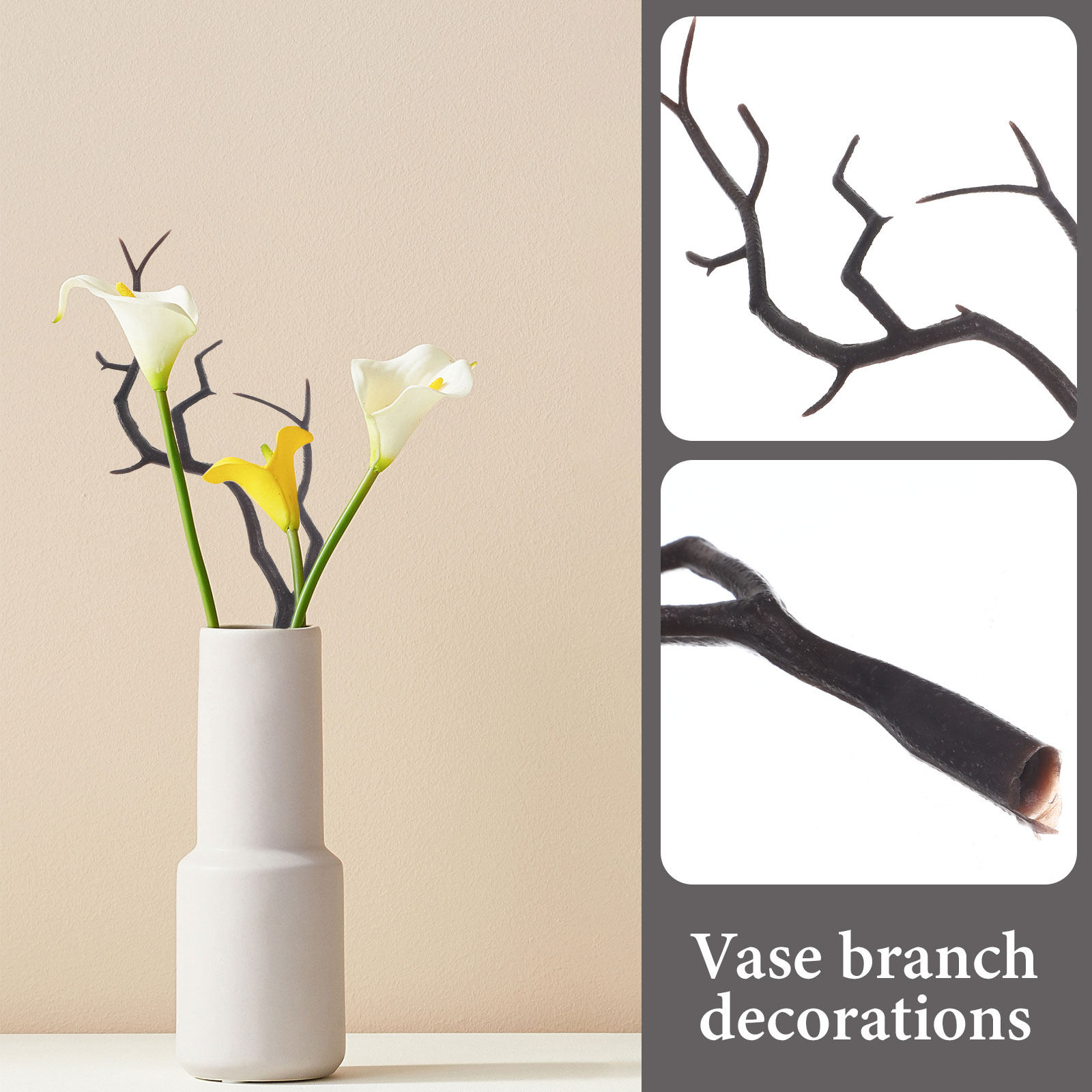 10Pcs Fake Antler Shaped Tree  - مراجعة Home Office Layout وسعره