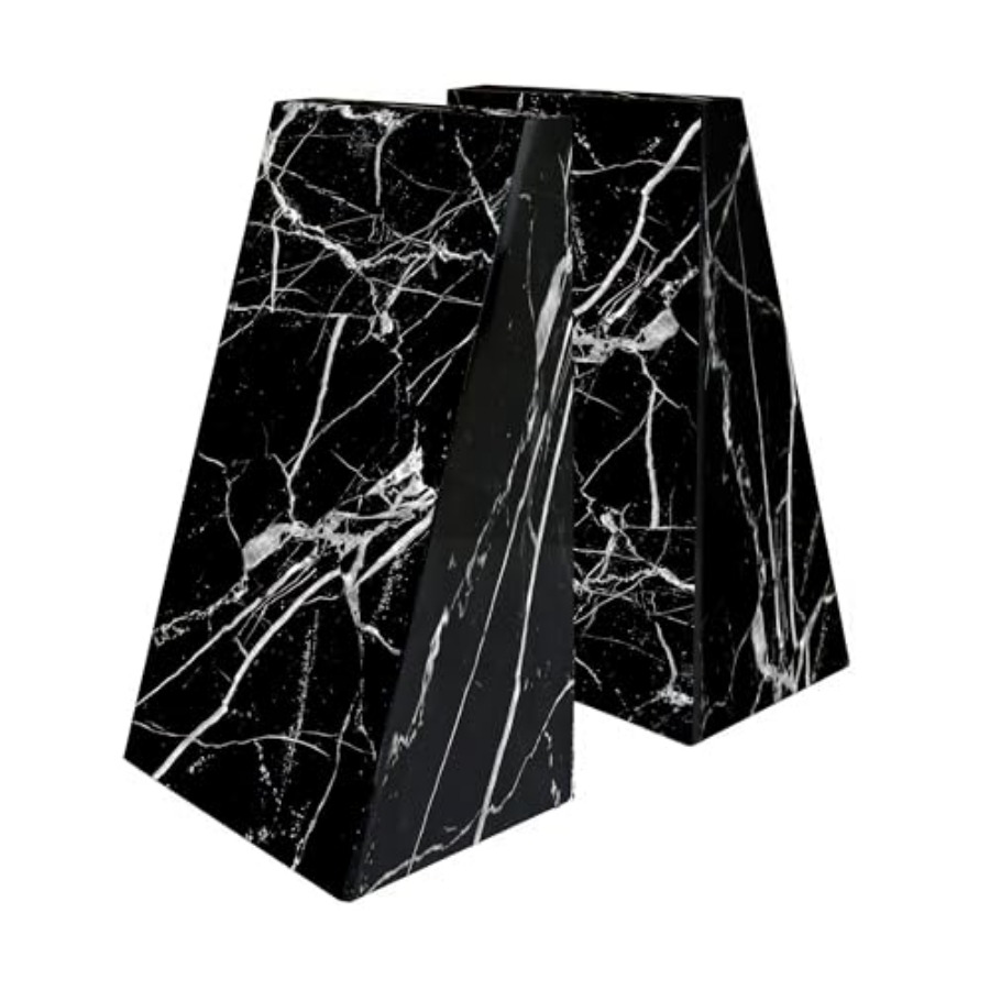 Premium Polished Stone Marble  - مراجعة Home Office With Bookshelves وسعره