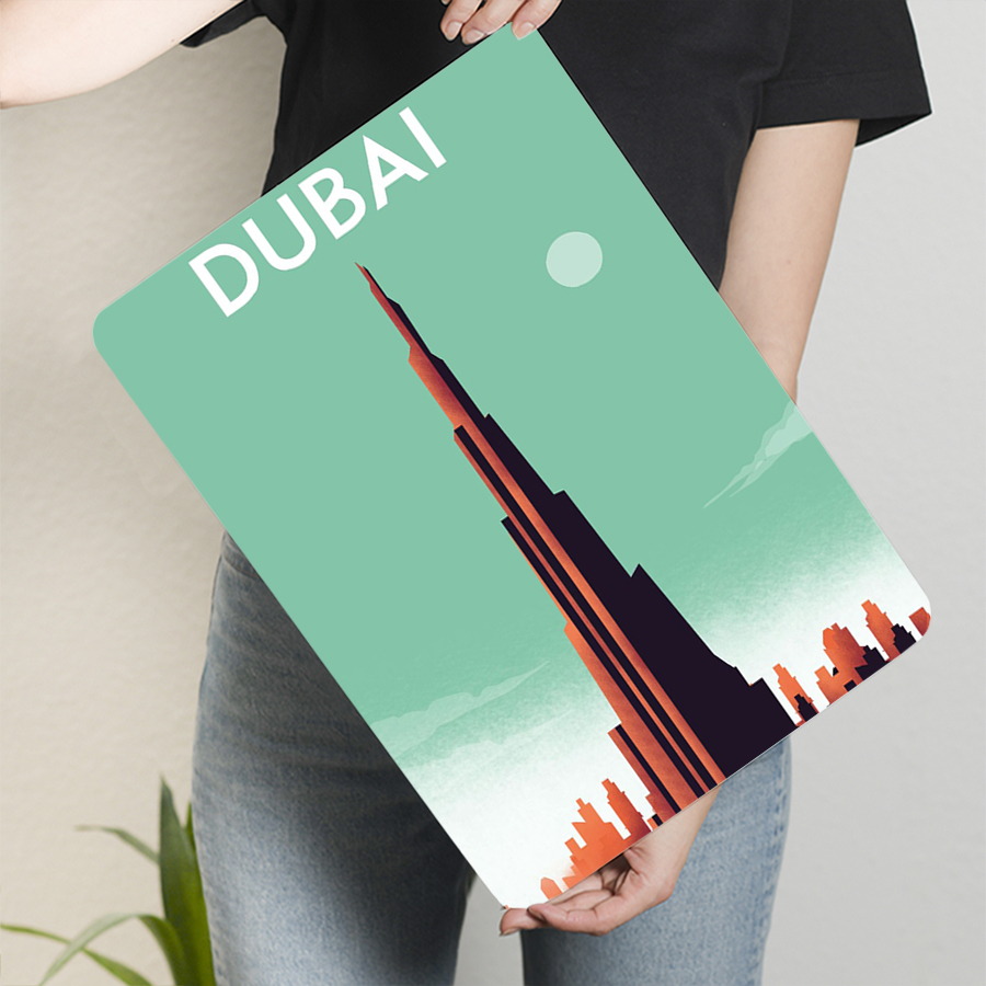 Dubai Skyline Metal Wall Art B - مراجعة Home Office Dubai وسعره