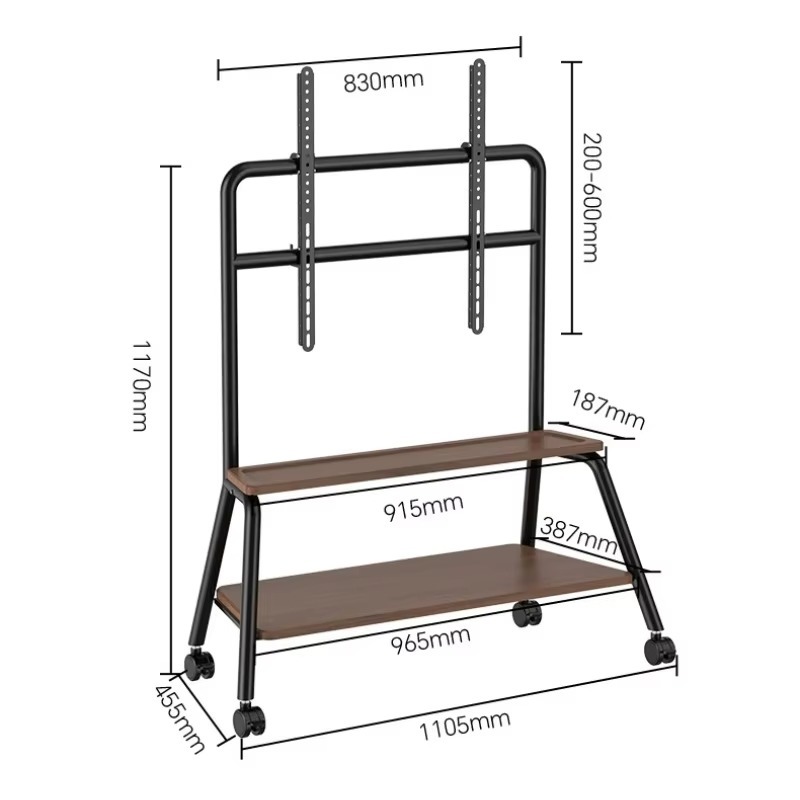 Modern Luxury Rolling Tv Stand - مراجعة Home Office Layout وسعره